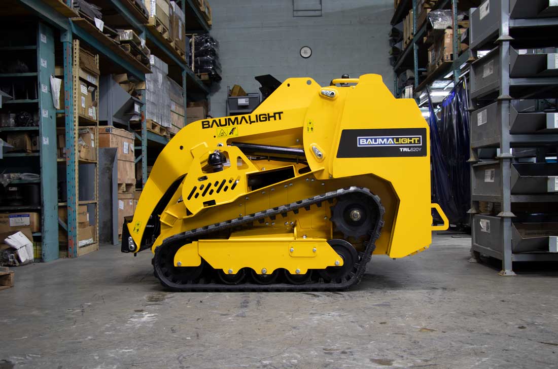 Baumalight Mini Track Loader | Model TRL-620Y | Width 40" | Engine Horsepower 23.9 HP | Engine Yanmar | Mini Skid Steer