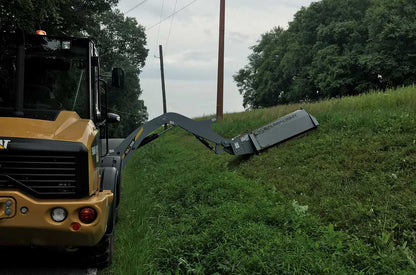 Baumalight Boom Mower | Model SWA/SWF Series | Reach 6' To 14' | Cutting Width 48" & 60" | Hydraulic Flow Range 15-35 GPM | For Skid Steers