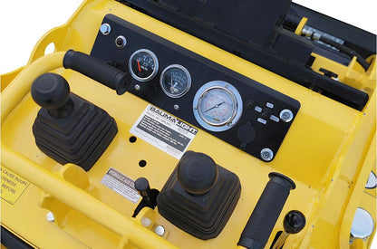 Baumalight Wheeled Mini Skid Steer | Model WRL-58G | Width 38" | Length 62" | Hydraulic Flow Range 11 GPM