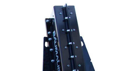 Baumalight Industrial Tree Spade | Model DR-448 | Width 48" | Opening Width 30" | Hydraulic Flow 10–35 GPM | For Skid Steers