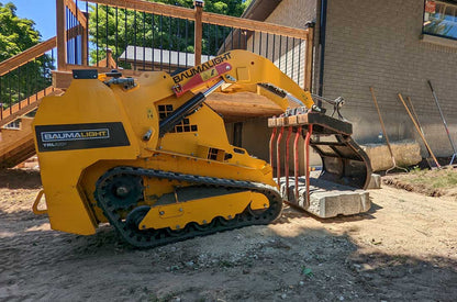 Baumalight Mini Track Loader | Model TRL-620Y | Width 40" | Engine Horsepower 23.9 HP | Engine Yanmar | Mini Skid Steer