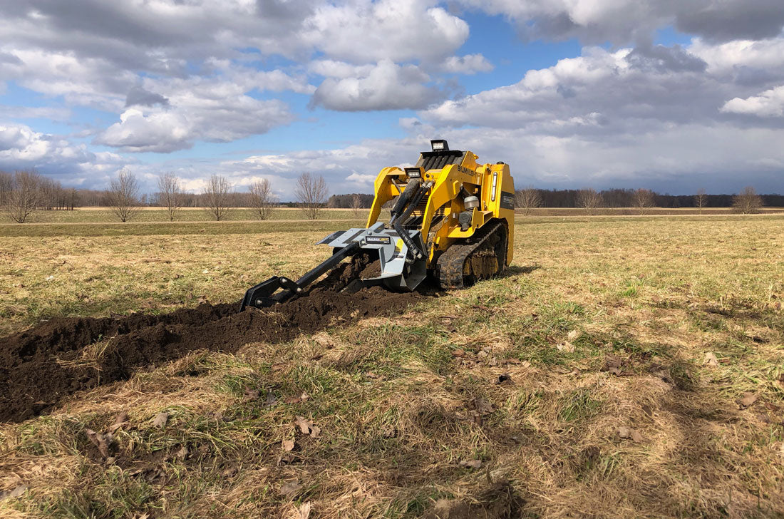 Baumalight Mini Track Loader | Model TRL-620D & TRL-536D | Width 35.5"-40" | Engine Horsepower 24.8 HP | Kubota Engine | Mini Skid Steer