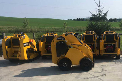 Baumalight Wheeled Mini Skid Steer | Model WRL-58G | Width 38" | Length 62" | Hydraulic Flow Range 11 GPM