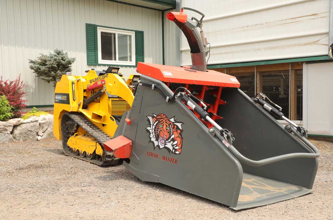 Baumalight Mini Track Loader | Model TRL-620D & TRL-536D | Width 35.5"-40" | Engine Horsepower 24.8 HP | Kubota Engine | Mini Skid Steer