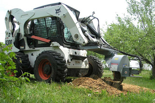 Baumalight Stump Grinder | Model S18 & S24 | Cutting Depth 12" & 15" | 12 - 40 GPM | For Skid Steers