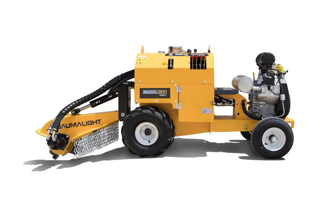 Baumalight Self-Propelled Stump Grinder | Model HGW30 | Width 35" | Rotor Size 19" | 35 HP