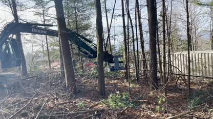 Baumalight Tree Shear | Model IXP508G, IXP510G & IXP512G | Limb Size 8", 10" & 12" | Machine Size 3-20 Tons| For Excavators