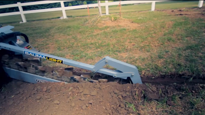 Baumalight Trencher | Model TN-760 | Width 6" - 10" | Hydraulic Flow Range 20-42 GPM | For Skid Steers