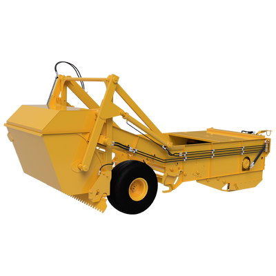 Rockland High Efficiency Beach Cleaner Beach King with Poly Brushes for Tractors