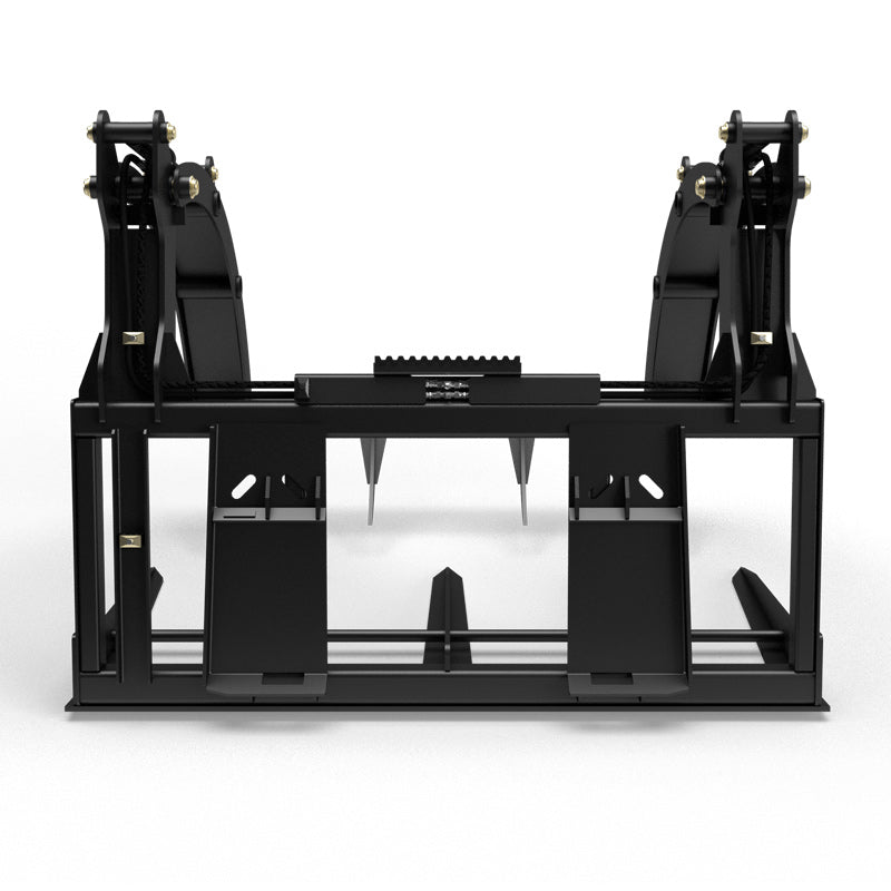 Virnig Big Bale Grapple | Models BG54, BG72 & BG84 | Widths 56" To 86" | Hydraulic Flow 15 To 25 GPM | For Skid Steer