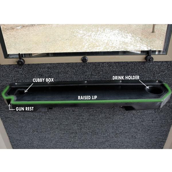 Global Equipment Muddy Bull Steel Box Blind | Therma‑Tek | 6′ × 6′ × 6.5′ | For Hunting