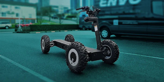 ENVO UPT | 4-Wheel Electric Platform | Max Speed 50 km/h | Range 100–200 km | Max Power 12,000 W