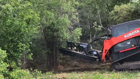 CID X-Treme Duty Brush Cutter With Steel Blades | Cutting Width 50" inches | Flow Requirement 14-30 GPM | For Excavator