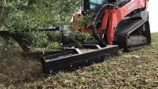 CID Brush Cutter | Cutter Width 44" inches | Flow Requirement 12-29 GPM | For Mini Skid Steer