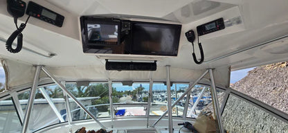BoatEye360 External Marine Monitor | 10" IPS HD Display | IP68 Waterproof | HDMI & RCA Inputs | 12V Marine Systems | For Boat