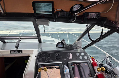 BoatEye360 External Marine Monitor | 10" IPS HD Display | IP68 Waterproof | HDMI & RCA Inputs | 12V Marine Systems | For Boat