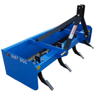 Dirt Dog HD Box Blade | BBX Series | Overall Width 48", 60", 65" & 72" | 25-40 HP | For Tractors