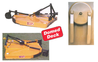 AG Meier Industries 3-Point Standard Duty Rotary Cutter With 1/2" Dish-Mounted Blades | Model BRAVE Series | Width 48", 60", 72" & 84" | Horsepower 25–80 HP | For Tractors