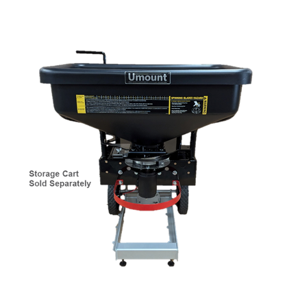 Umount Broadcaster Dry Spreader | Capacity 26" Cubic inches | Stainless Steel Blade | For Lawn Mowers