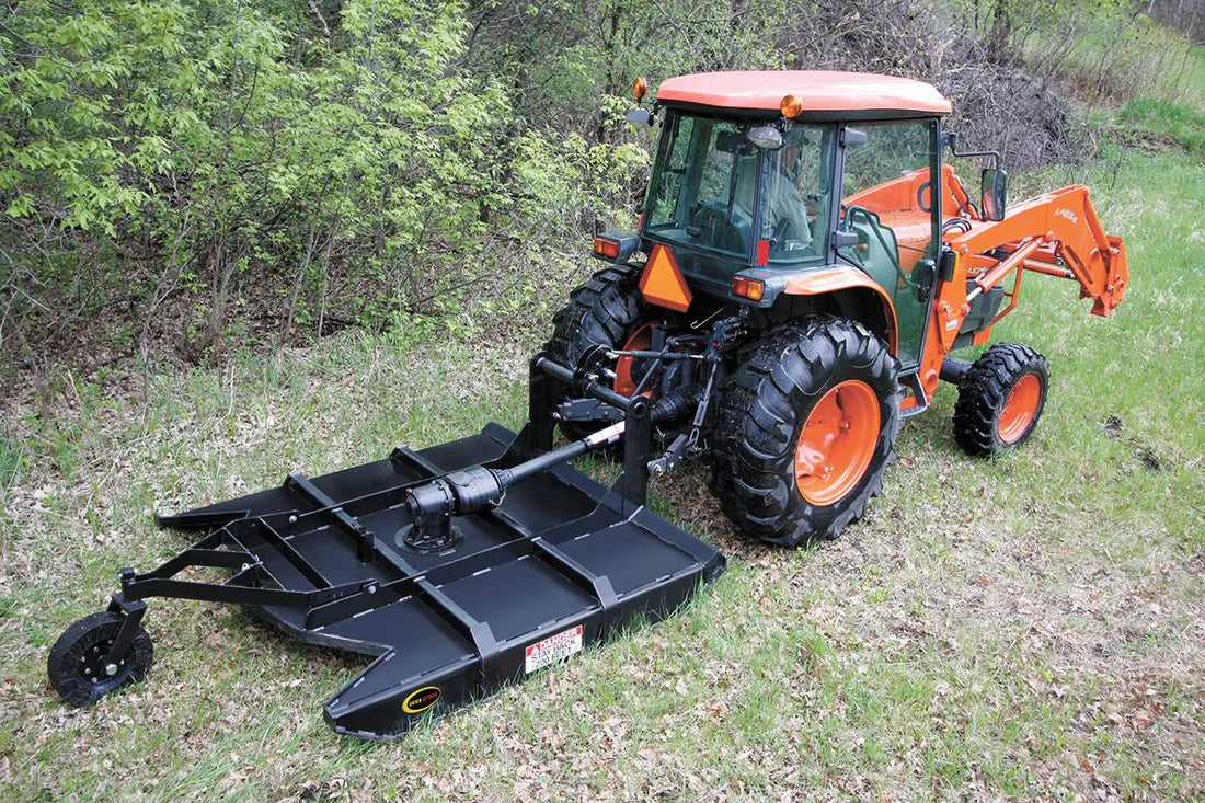 Erskine 3-Point PTO Brush Mower | Cutting Width 60", 66", 72" & 78 | Horsepower 35-75 HP | For Tractors