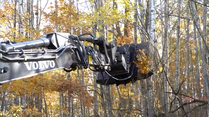 Brush Wolf Full-Size Heavy-Duty X- Brush Cutter Series | Cutting Width 60" & 72" inches | Hydraulic Flow Range 20-45 GPM | For Excavators & Backhoe