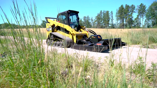 Brush Wolf Open Front / Extreme-Duty Brush Cutter Series | Cutting Width 72" & 78" inches | Hydraulic Flow Range 23-40 GPM | For Skid Steers