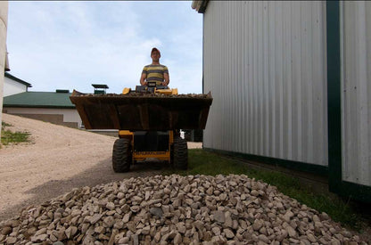 Baumalight Wheeled Mini Skid Steer | Model WRL-58G | Width 38" | Length 62" | Hydraulic Flow Range 11 GPM