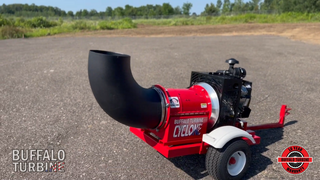 Buffalo Turbine Cyclone Debris Blower | Model BT-CKB23 | Blower Output 9500 CFM | Engine Horsepower 23 HP | Pull Type