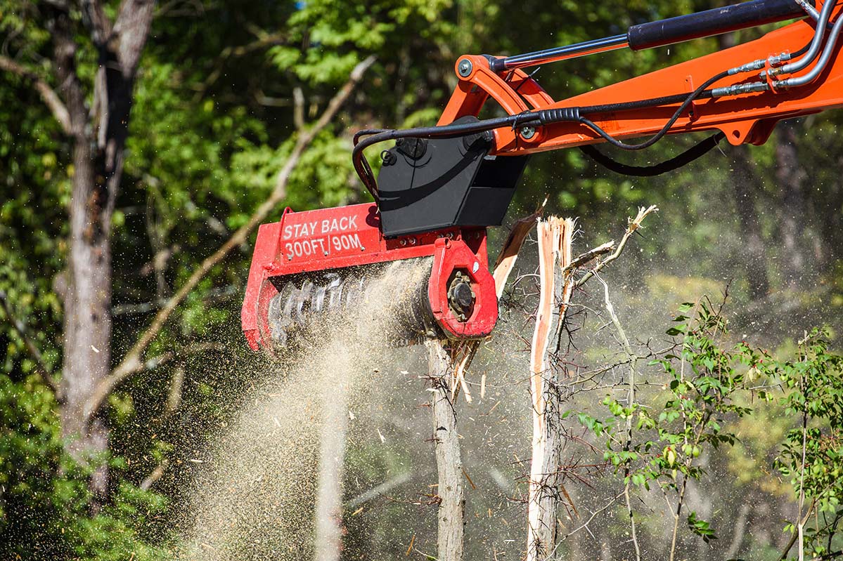 Fecon Bull Hog Excavator / Boom Mulching Head | FMX Series | Working Width 28", 36" & 50" | Machine Size 3.5-10 Tons | For Excavators