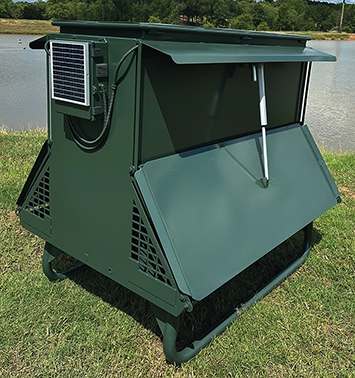 Outback Wildlife Feeders | Cottonseed Feeder Access Control System | 48" Width | Precision Deer Management Feeder | For Camps, Tailgates & Outdoor Living