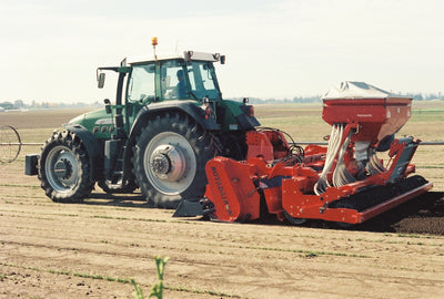 Rotadairon Stone Burier W/ Mesh Rollers & Hydraulic Offset | RDL Series | Working Width 59