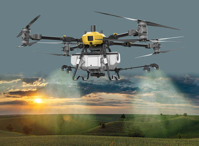 Ceres Air Agricultural Drone | Black Betty (Base Launch Kit) | Spraying Capacity 40-Gallons | Lift Capacity 397 lbs | Spray Drone