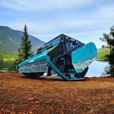Ferntree Heavy Duty Excavator Flail Mulcher | Model C43 | 4” Cutting Capacity | Machine Size 5-12 Ton | For Excavator