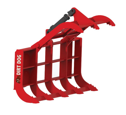 Dirt Dog Compact AG Grapple 50 | Operating Width 50" inches | Horsepower Up-To 30 HP | For Tractors