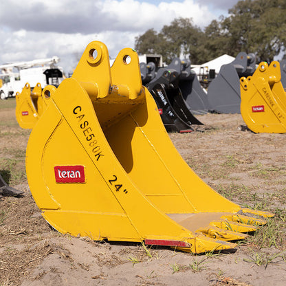 Teran Heavy-Duty Excavator Bucket | Model BKT-580K | 12", to 30" Inch Digging | Capacity 0.09 to 0.27 Cubic Meters | For Excavators