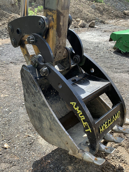 Amulet HOECLAMP Mechanical Full-Motion Thumb | Model CH150 | 1.25" Arm | Machine Size 14-24 Tons | For Excavator & Backhoe