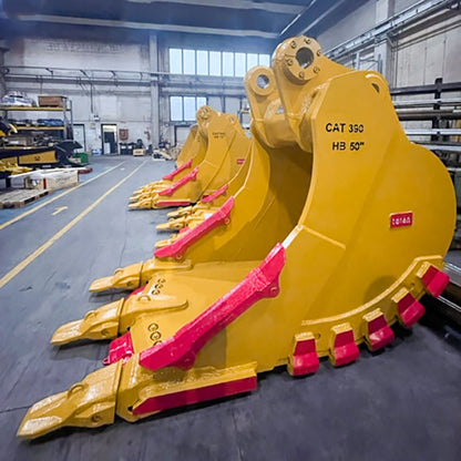 Teran Versatile Excavator Bucket | Model BKT-390 HDXV |50" to 91" Inch Digging | Capacity 3.04 to 6.4 Cubic Meters | For Excavators