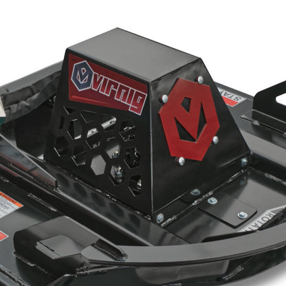 Virnig V20 Mini Skid Steer Open Front Rotary Brush Cutter | Models CBC42-O & CBC48-O | Widths 42" & 48" | Hydraulic Flow 11 To 18 GPM | For Mini Skid Steers