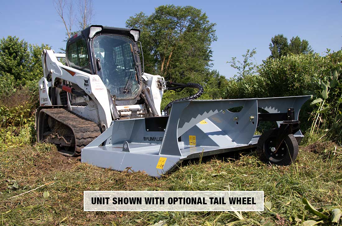 Baumalight Rotary Brush Cutter | CF Series | Cutting Width 60" & 72" | Hydraulic Flow Range 15 To 45 GPM | For Skid Steers