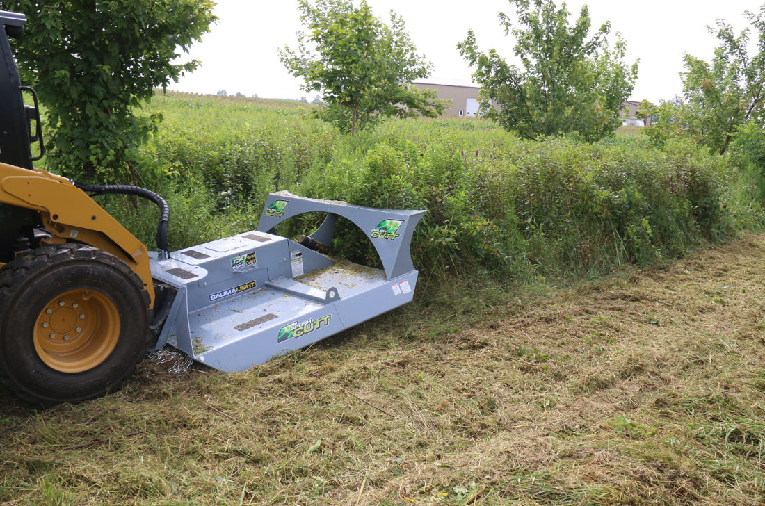 Baumalight Rotary Brush Cutter | CF Series | Cutting Width 60" & 72" | Hydraulic Flow Range 15 To 45 GPM | For Skid Steers