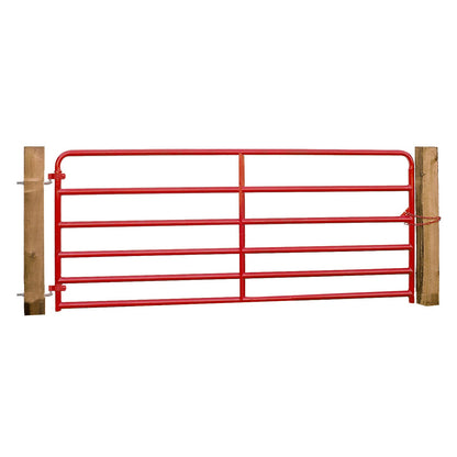 Hutchison HW Utility Gate 1¾" | Model GT650 | Width 4′ – 16′ | Powder‑Coated Finish