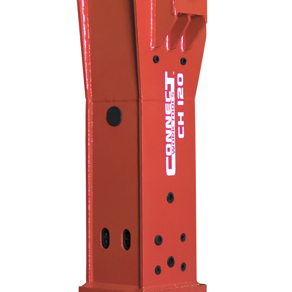 Connect Work Tools Hydraulic Breakers | Model CH Series (CH120 To CH205) | Diameter 3.35" To 7.87" | 8 To 50+ Tons | For Excavator