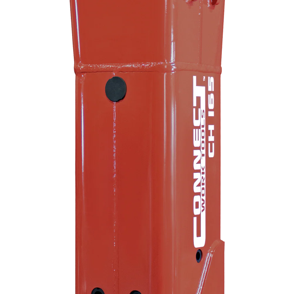 Connect Work Tools Hydraulic Breakers | Model CH Series (CH120 To CH205) | Diameter 3.35" To 7.87" | 8 To 50+ Tons | For Excavator
