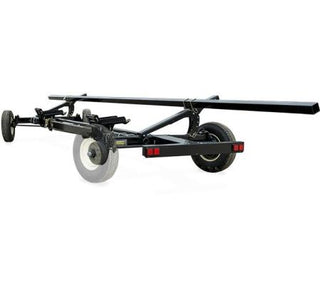 HORST WAGONS Contour 4‑Wheel Steer Draper Header Carriers | Model CHCFE Series | Top Rail Lengths 31′–46′ | Horsepower ~80 HP Recommended | For Tractor