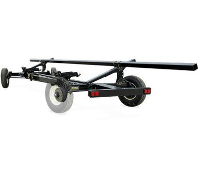HORST WAGONS Contour 4‑Wheel Steer Draper Header Carriers | Model CHCFE Series | Top Rail Lengths 31′–46′ | Horsepower ~80 HP Recommended | For Tractor