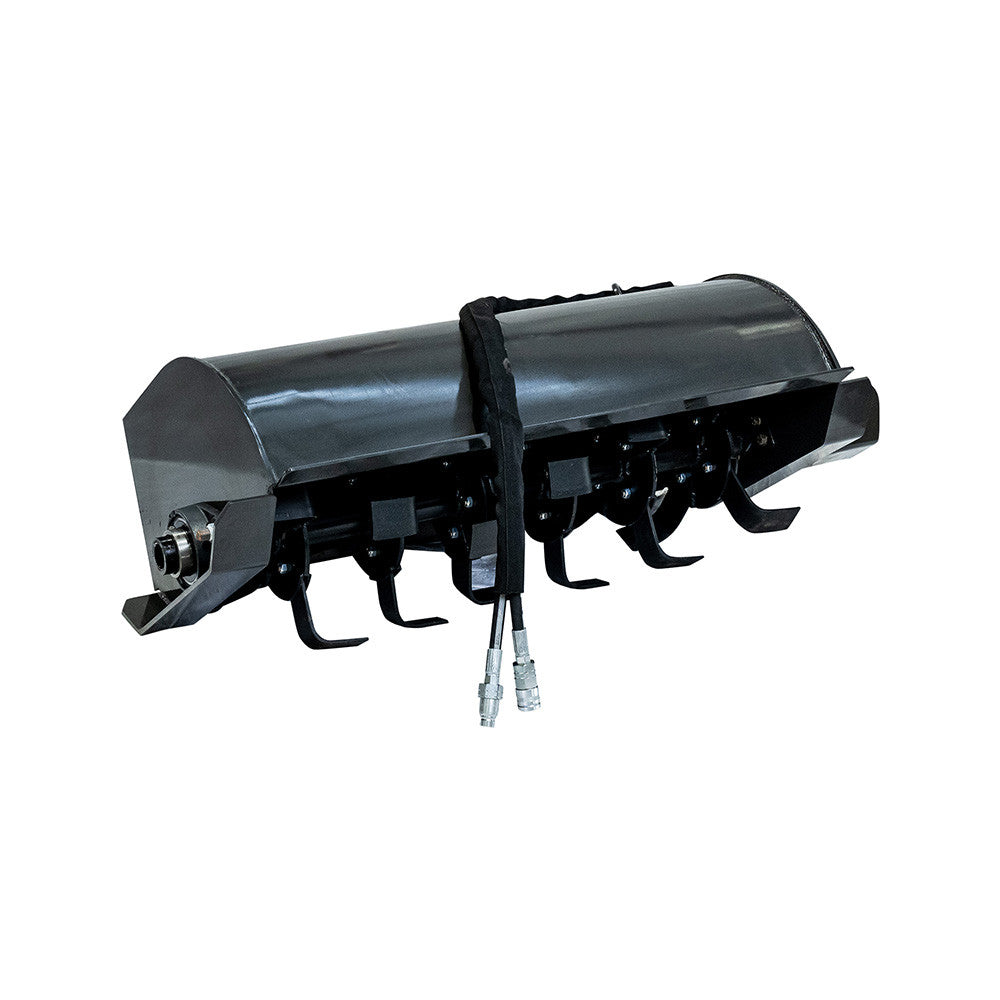 CID Rotary Tiller | Width 60" | Universal & Bobcat Mount | 10-20 GPM | For Mini Skid Steers