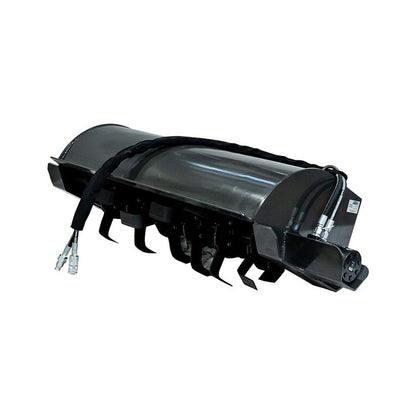 CID Rotary Tiller | Width 60" | Universal & Bobcat Mount | 10-20 GPM | For Mini Skid Steers
