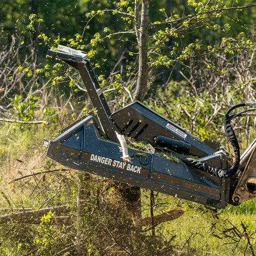 CID Forestry Disc Mulcher | Cutting Width 44" & 60" | 30–44 GPM | For Skid Steers