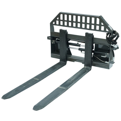 CID 48" , 60" & 72" X-TREME DUTY HYDRAULIC PALLET FORKS AND FRAME FOR SKID STEER
