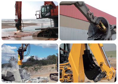 CID Hydraulic Breaker / Hammer | CBR Series | Energy Class 225-1000 ft-lbs | Machine Size 0.8-8.8 Tons | For Excavators